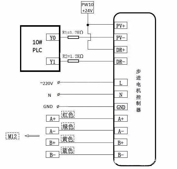 兩相混合步進電機驅動器